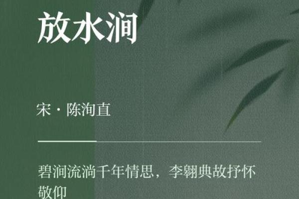 探秘涧下水：了解命理中的深层意义与象征