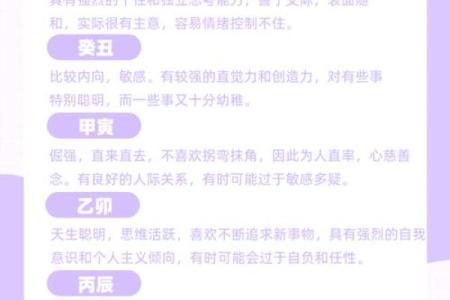 如何通过生辰八字了解自己的命运与性格特点