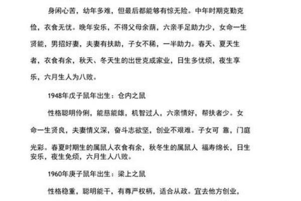 属鼠命理揭秘：1972年出生的你将拥有怎样的命运？