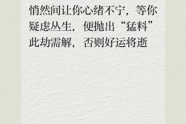 算命的奥秘：揭示你的命运与人生之路