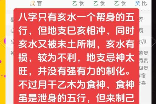 癸酉戊午庚申戊寅命理探秘：探寻五行与人生的奥妙