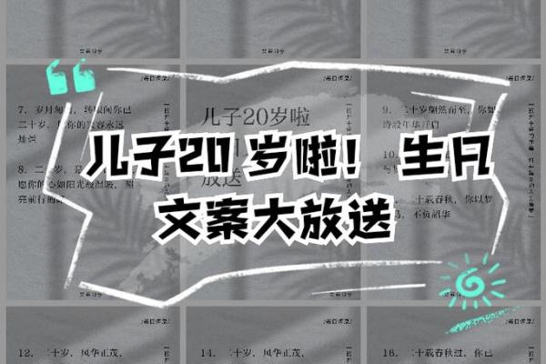 二十岁生日：青春的里程碑与未来的展望