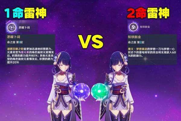 原神中的命之运：探索一命与二命的深意与应用