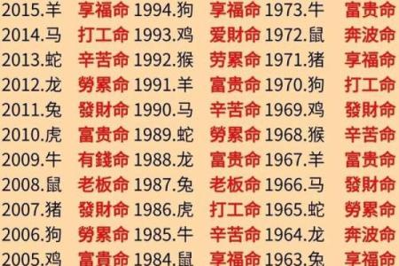 2001年起，命理大揭秘：你是哪个命？那些年我们未曾了解的命运之谜！