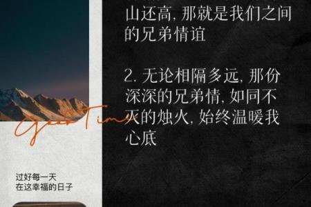 兄弟情深：解析“兄弟命”的深层含义与人生启示