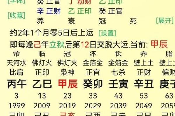 戊寅丙辰丁亥丙午：命理中的五行解析与人生启示