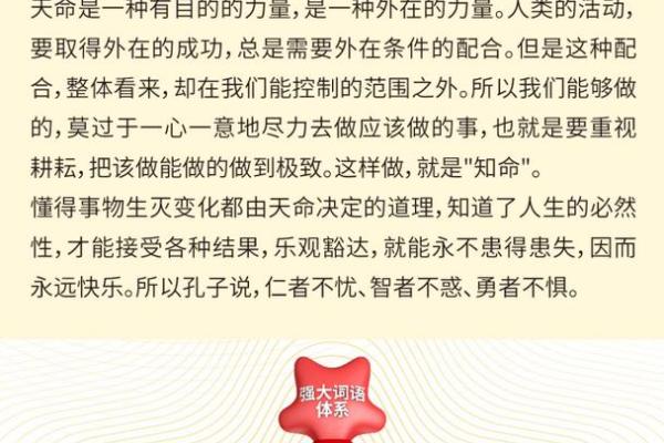 “无以为命”的深刻内涵与人生启示