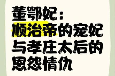 顺治皇帝与董鄂妃的命理探秘：爱与命运的交织