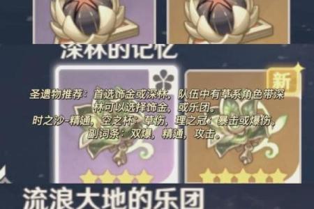 提纳里一命与零命的区别：解析角色潜力与成长之路
