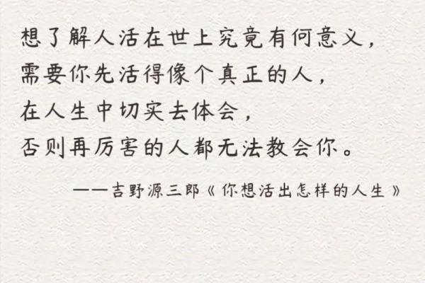 揭示你的命格：寻觅人生的意义与方向