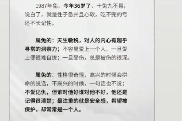 1942年属兔之人的命运与性格解析：神秘而温柔的旅程