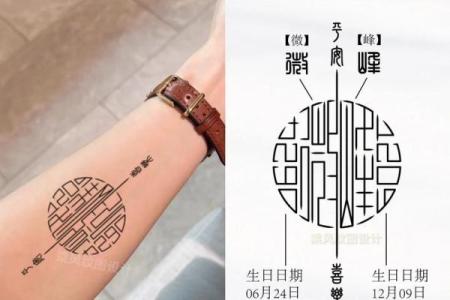 木命纹身设计推荐：寓意深远的纹身选择