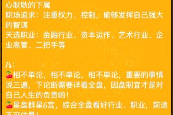 命格测试：揭示你适合的行业与职场发展之路