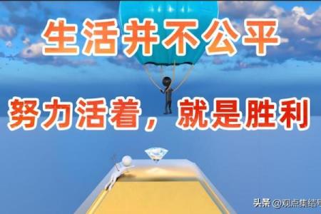 命运多舛，你我皆抗争，人生路上不畏惧