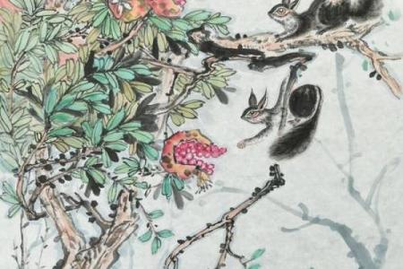 石榴木命的灵动之美：适合的画作类型与欣赏方式
