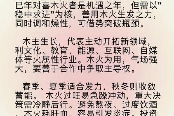 辛己年：掌控火命的神秘力量与命运之旅