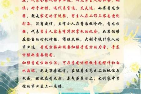 命中注定的青龙：探索命理中的象征意义与生活启示