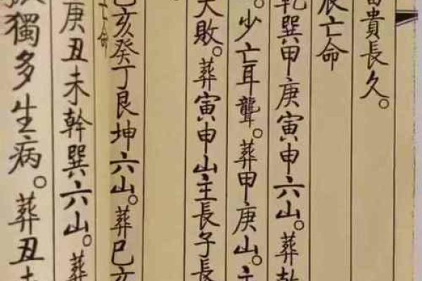 庚子仙命坐山忌讳：解读命理背后的深意与智慧