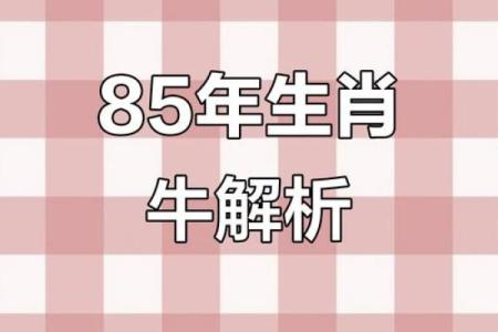 1985年属牛的命运与五行缺失分析