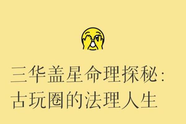 华盖入命：揭开命理中的神秘面纱与人生哲理