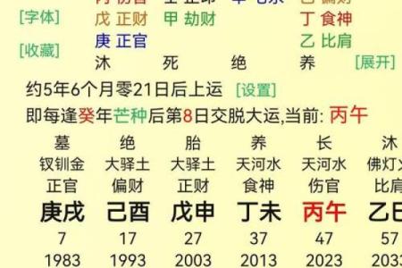 探索壬寅戊申命理：解读命运与个性的奇妙关系