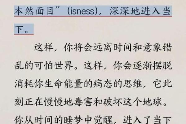 命正：探索生活中隐藏的智慧与力量