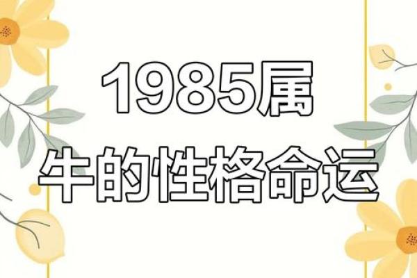 1985年正月17日出生的人命运与性格解析