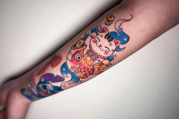 水命人的招财纹身选择与寓意解析