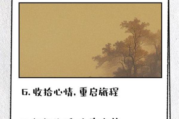 收拾心情，重拾生活的希望与勇气