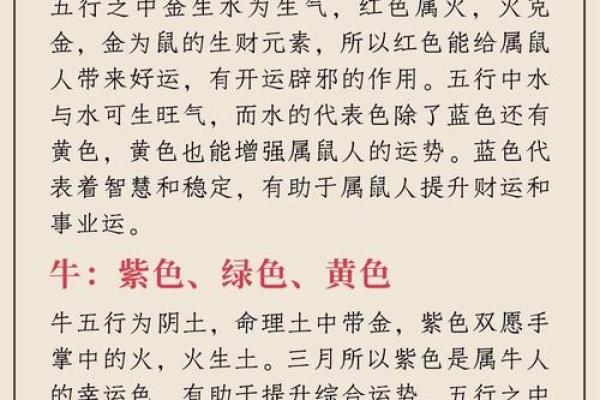 金命人士的色彩选择：避开不利颜色，提升运势的秘诀