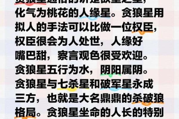 解读贪狼坐命的格局与人生启示