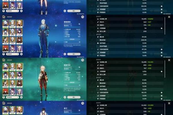 刻晴一命与零命的魅力解析:从技能到属性的全面比较 刻晴一命与零命的魅力解析:从技能到属性的全面比较