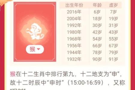 1992年候年生肖与命运：探索命格的神秘之旅