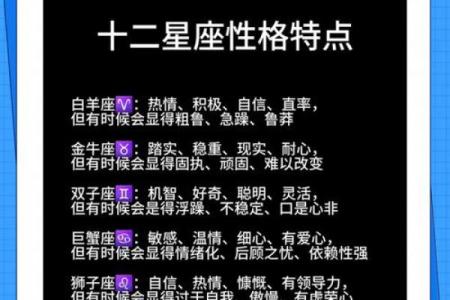 星座命运揭秘：十二星座性格与命运的奇妙关联