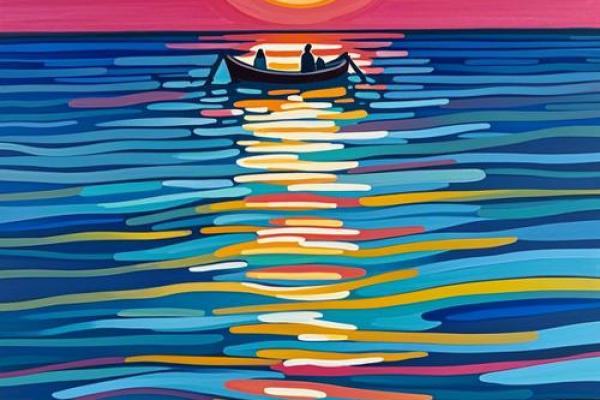 探寻大西水命的色彩之谜：生命之河的色彩象征