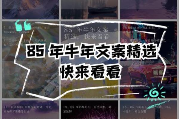1985年牛年出生的人命运解析:探索生肖牛的特点与运势 1985年牛年出生的人命运解析:探索生肖牛的特点与运势