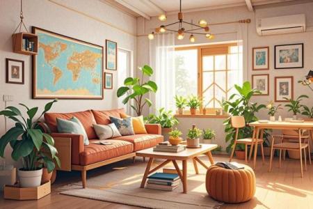 金命家庭色彩搭配：打造和谐温馨的居住空间