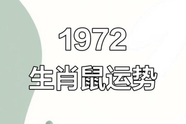 1972年属鼠的人生历程与命运解析：勇敢追梦，不负青春！