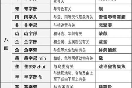 探索汉字魅力：部首与词组的奥秘与美感